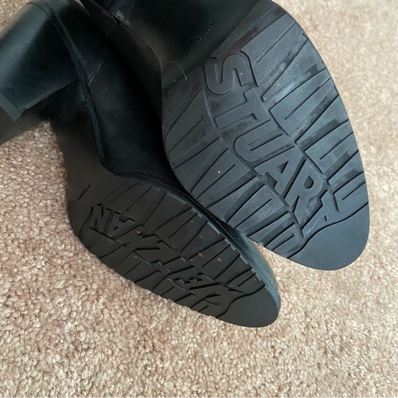 Stuart Weitzman City Slicker Studded Leather Ankle Boots size 7.5, 3” MSRP $395 - Picture 11 of 15